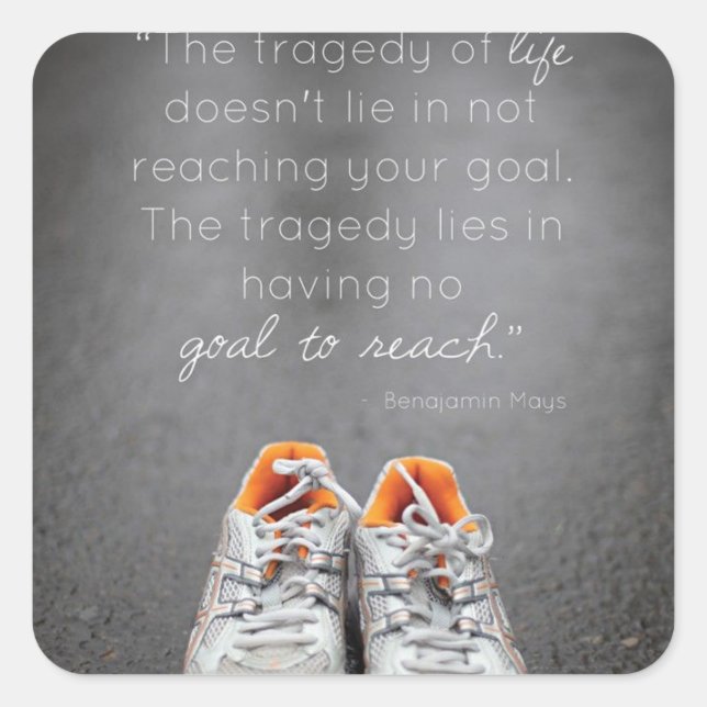 Adesivo Quadrado Gym Malhação Motivativo (Frente)