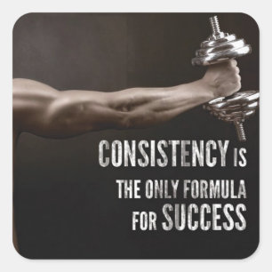 Adesivo Quadrado Gym Malhação Motivativo