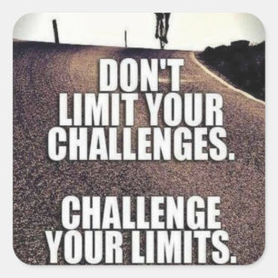 Adesivo Quadrado Gym Malhação Motivativo