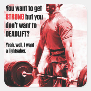 Adesivo Quadrado Gym Malhação Motivativo