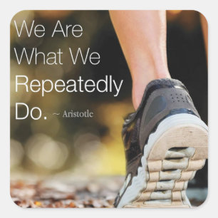 Adesivo Quadrado Gym Malhação Motivativo