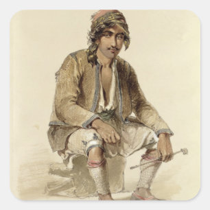 Adesivo Quadrado Hagiadur - de Erzerum, 1856