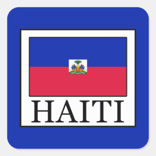 Adesivo Quadrado Haiti