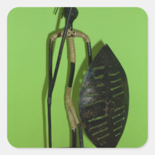 Adesivo Quadrado Hakuna Matata Kenya Maasai.JPG