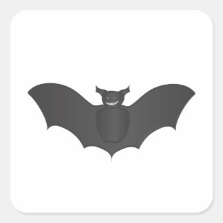 Adesivo Quadrado Halloween Bat Sticker
