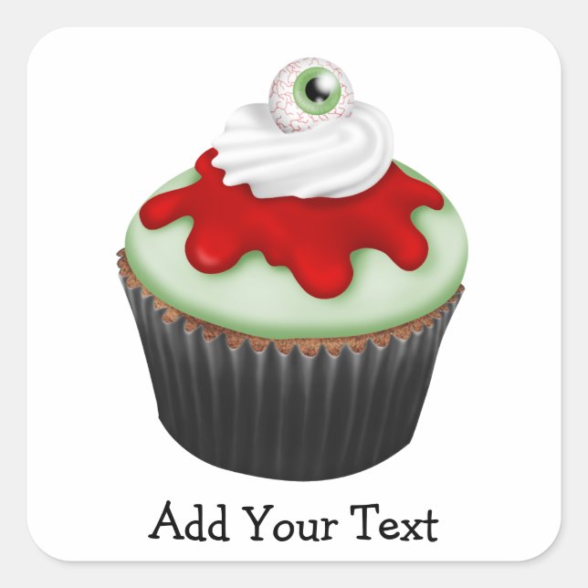 Adesivo Quadrado Halloween - SRF (Frente)