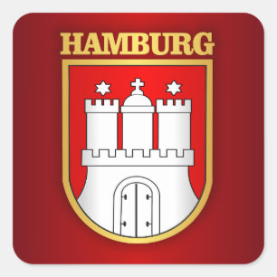 Adesivo Quadrado Hamburgo