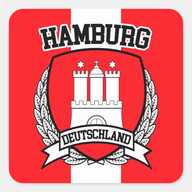 Adesivo Quadrado Hamburgo (Frente)