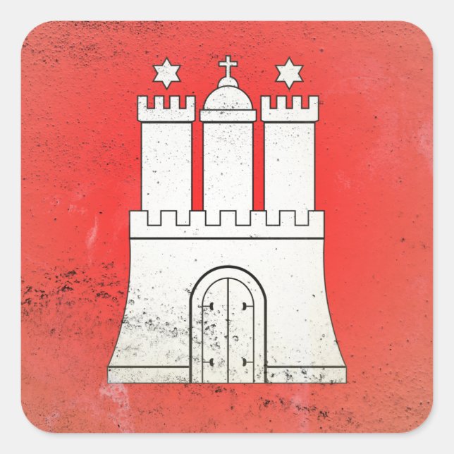 Adesivo Quadrado Hamburgo (Frente)