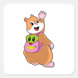 Adesivo Quadrado Hamster como Estudante com Backpack.PNG