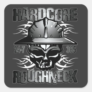 ADESIVO QUADRADO HARDCORE ROUGHNECK