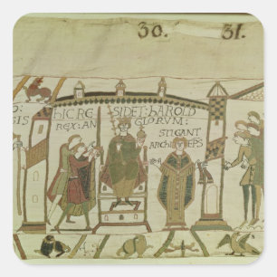 Adesivo Quadrado Harold é oferecido a coroa e