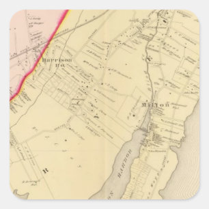 Adesivo Quadrado Harrison, Rye, New York 2