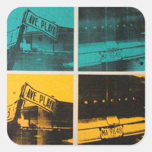 Adesivo Quadrado Havana 2