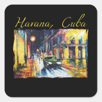 Havana Cuba - Cena Noturna de Habana Vieja