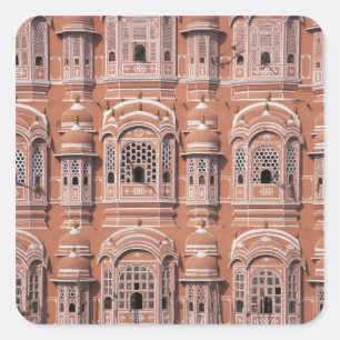 Adesivo Quadrado Hawa Mahal (Palácio dos Ventos), Jaipur 2