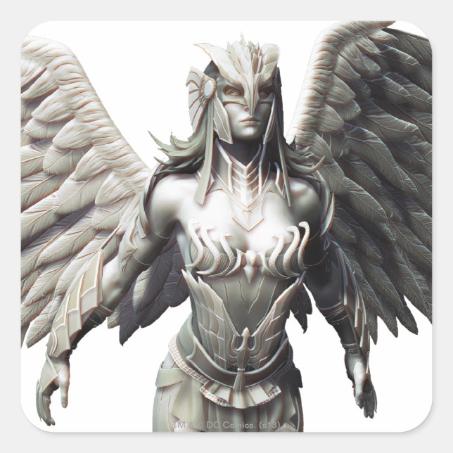 Adesivo Quadrado Hawkgirl Alternate (Frente)
