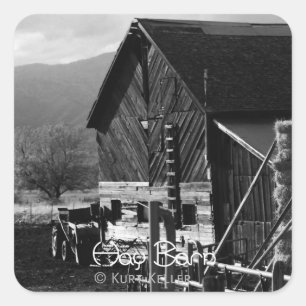 Adesivo Quadrado Hay Barn