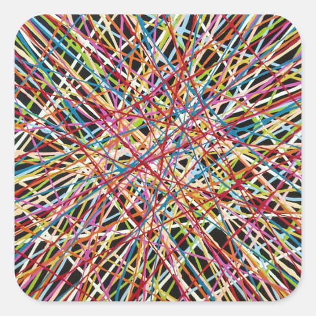 Adesivo Quadrado Haystack em Red Stickers (Frente)