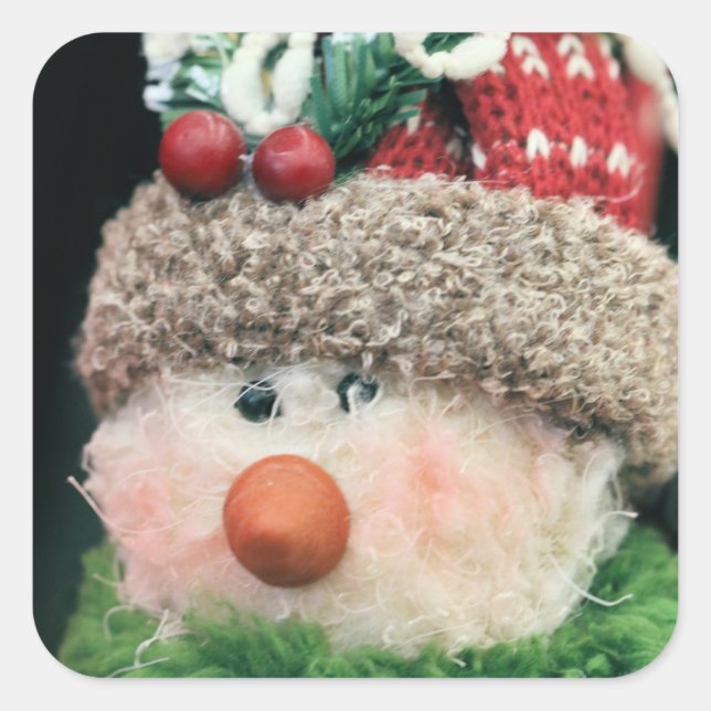 Adesivo Quadrado He seems overdressed somehow (Frente)