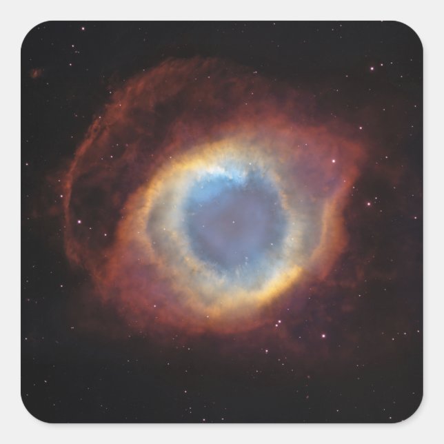 Adesivo Quadrado Helix Nebula (Frente)