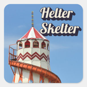 Adesivo Quadrado Helter Skelter