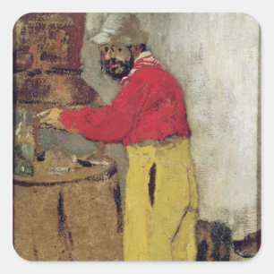 Adesivo Quadrado Henri de Toulouse-Lautrec em Villeneuve sur