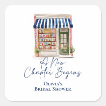 Her New Chapter Begins Book themed Bridal Shower