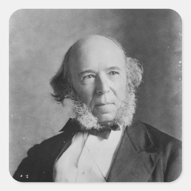 Adesivo Quadrado Herbert Spencer (Frente)