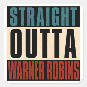 Adesivo Quadrado Hetero fora da Warner Robins Georgia GA