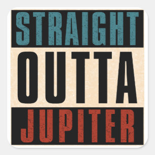 Adesivo Quadrado Hetero Outta Jupiter Florida FL