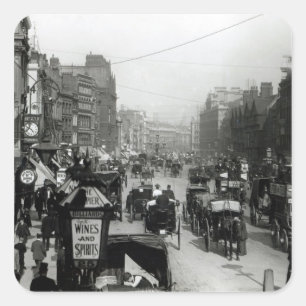 Adesivo Quadrado High Holborn, Londres, c.1890