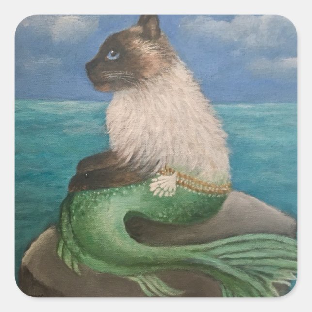 Adesivo Quadrado Himalayan Mercat (Frente)