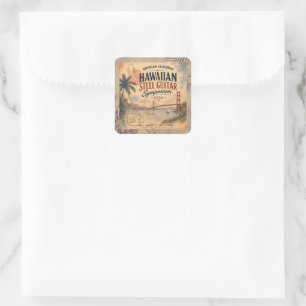 Adesivo Quadrado HIMELE Pequeno Sticker Hawaiʻi NorCal 2026