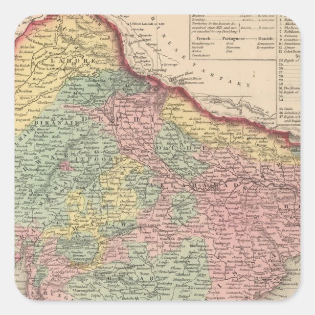 Adesivo Quadrado Hindoostano 2 (Frente)