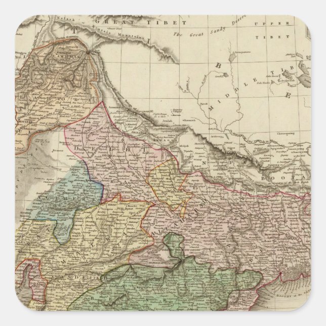 Adesivo Quadrado Hindostan 2 (Frente)