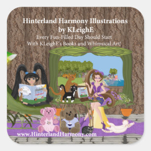 Adesivo Quadrado Hinterland Harmony