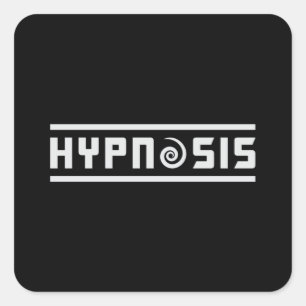 Adesivo Quadrado Hipnose Melhor Hipnotista Hipnótico Presente Hipn