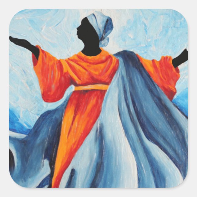 Adesivo Quadrado Hipótese de Madonna - Sanctissima 2008 (Frente)