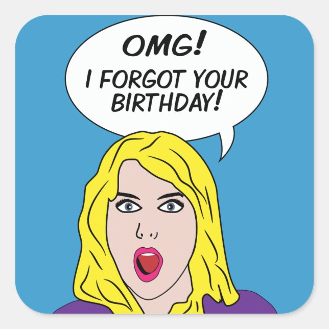 ADESIVO QUADRADO HISTÓRIAS EM QUADRINHOS RETRO (Frente)