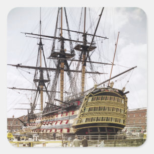 Adesivo Quadrado HMS Victory