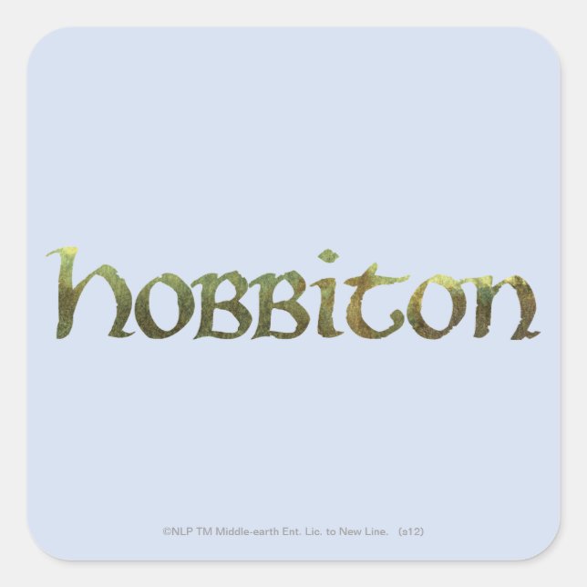 Adesivo Quadrado HOBBITON™ Texturizado (Frente)