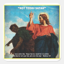 Hoje não, Satã Matthew 4:10