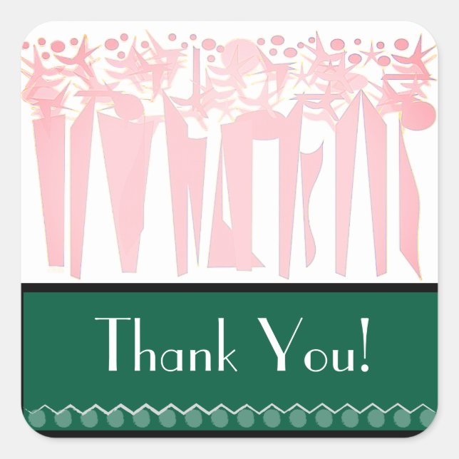 ADESIVO QUADRADO HOLIDAY COM ART DECO (Frente)