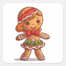 Holly Jolly Gingerpão Girl