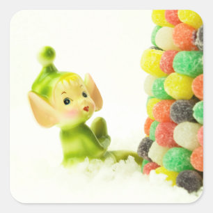 Adesivo Quadrado Holly, o Elf Pixie