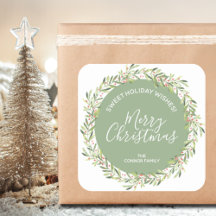 Holly Wreath Natal Natal - Baking Holiday