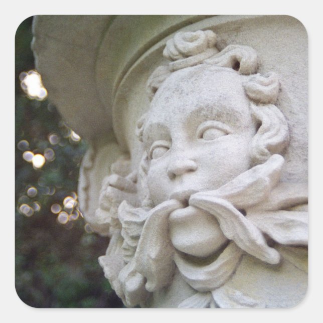 Adesivo Quadrado Homem Verde (Frente)