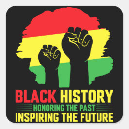 Adesivo Quadrado Honrando O Passado Inspirando O Futuro