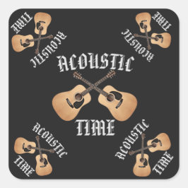 ADESIVO QUADRADO HORA ACÚSTICA